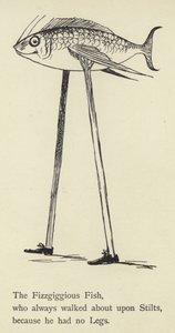 Den brusende fisk af Edward Lear